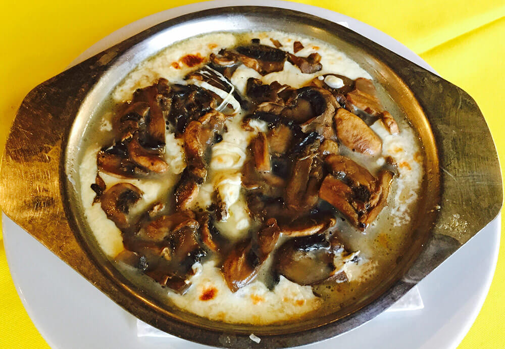 Melted Cheese with mushrooms - Casa Tequila®