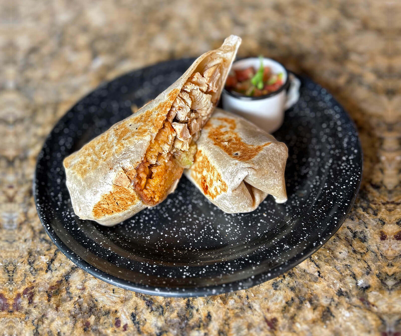 Mexican chicken breast Burrito - Casa Tequila®